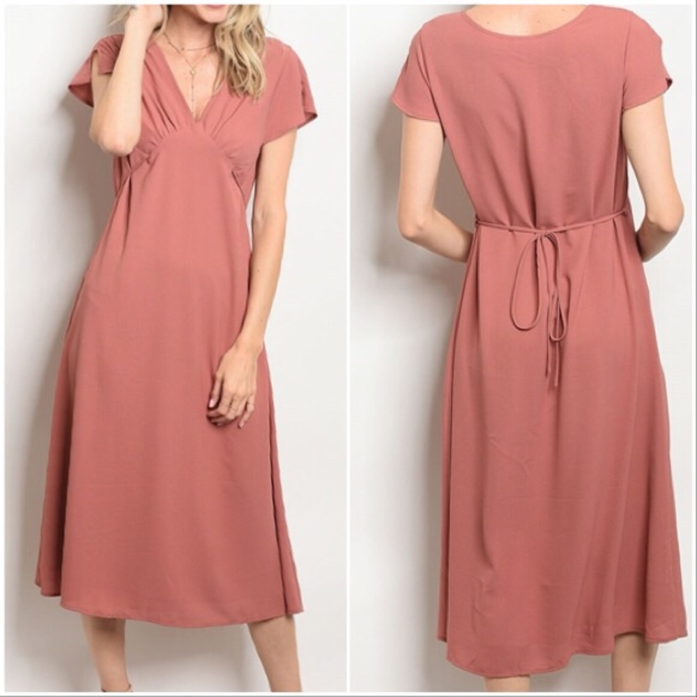 Casual Midi Dress - Picture 1 of 3